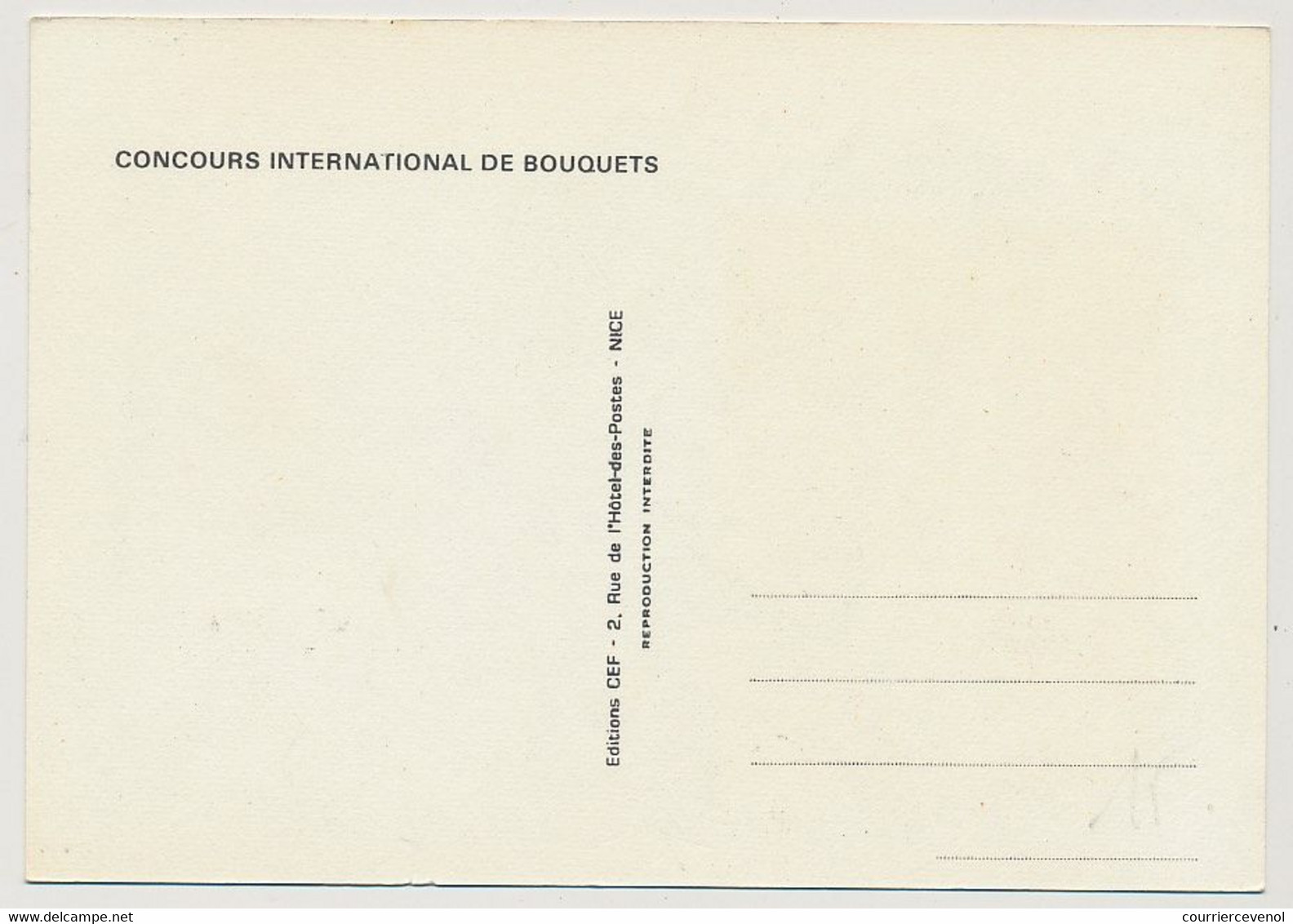 MONACO - 2 Cartes Maximum -  Concours International De Bouquets 1975 - Monaco-A - 12/11/1974 - Maximumkarten (MC)