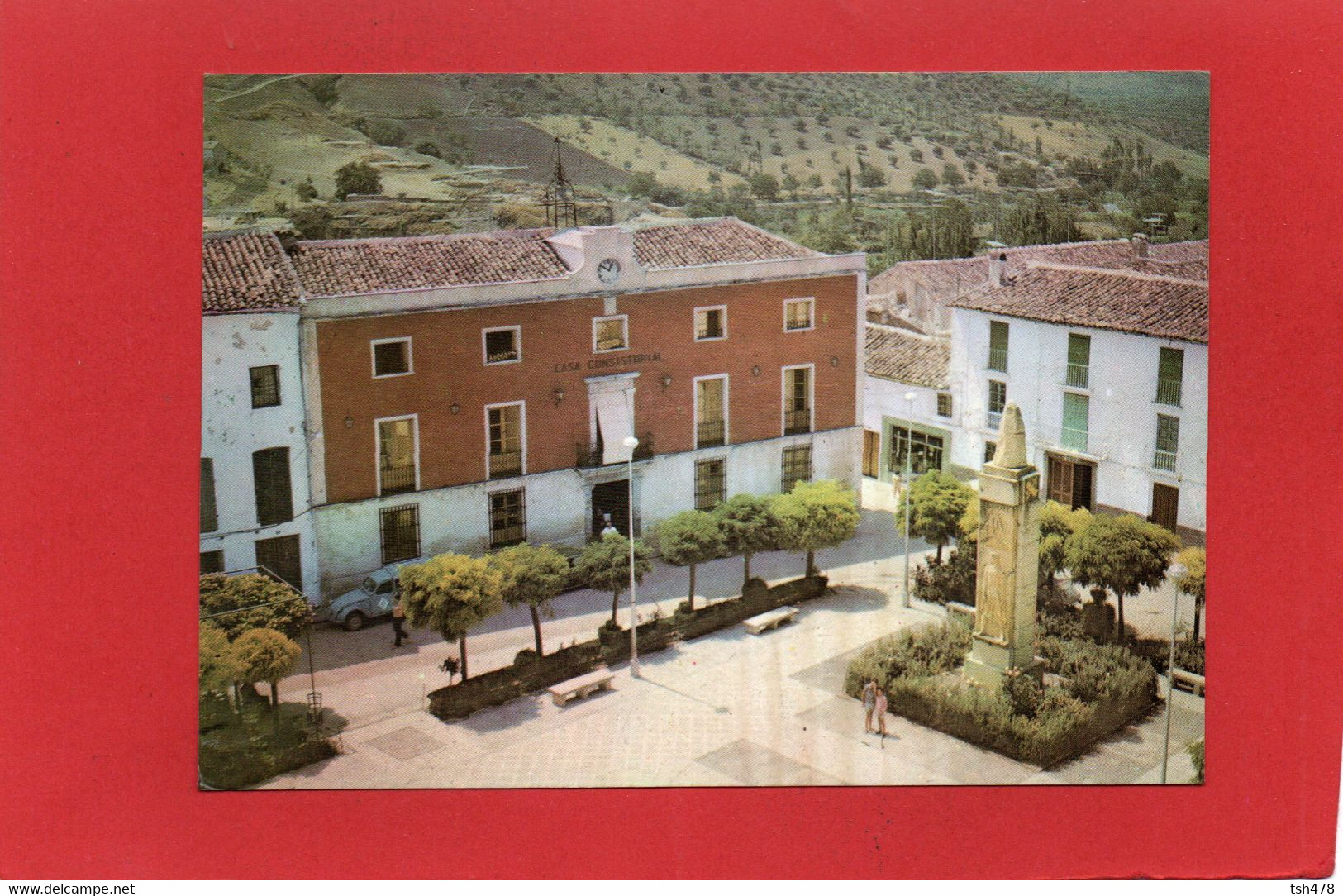 ESPAGNE----Valdepefias De Jaén--casa Consistorial Y PL Géneralisimo---voir 2 Scans - Jaén