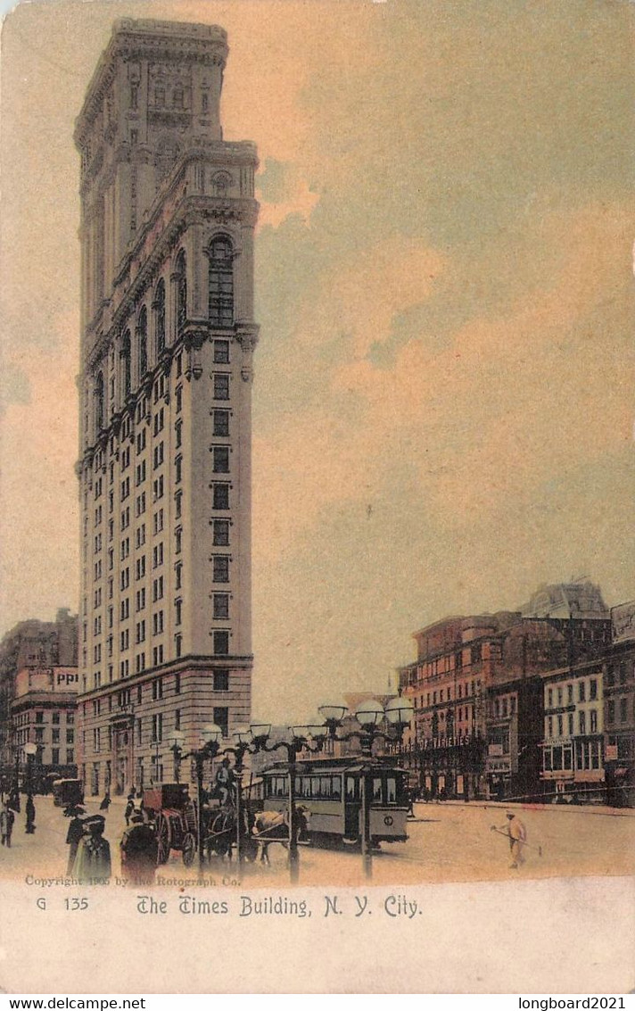 NEW YORK - THE TIMES BUILDING / C - Andere Monumenten & Gebouwen