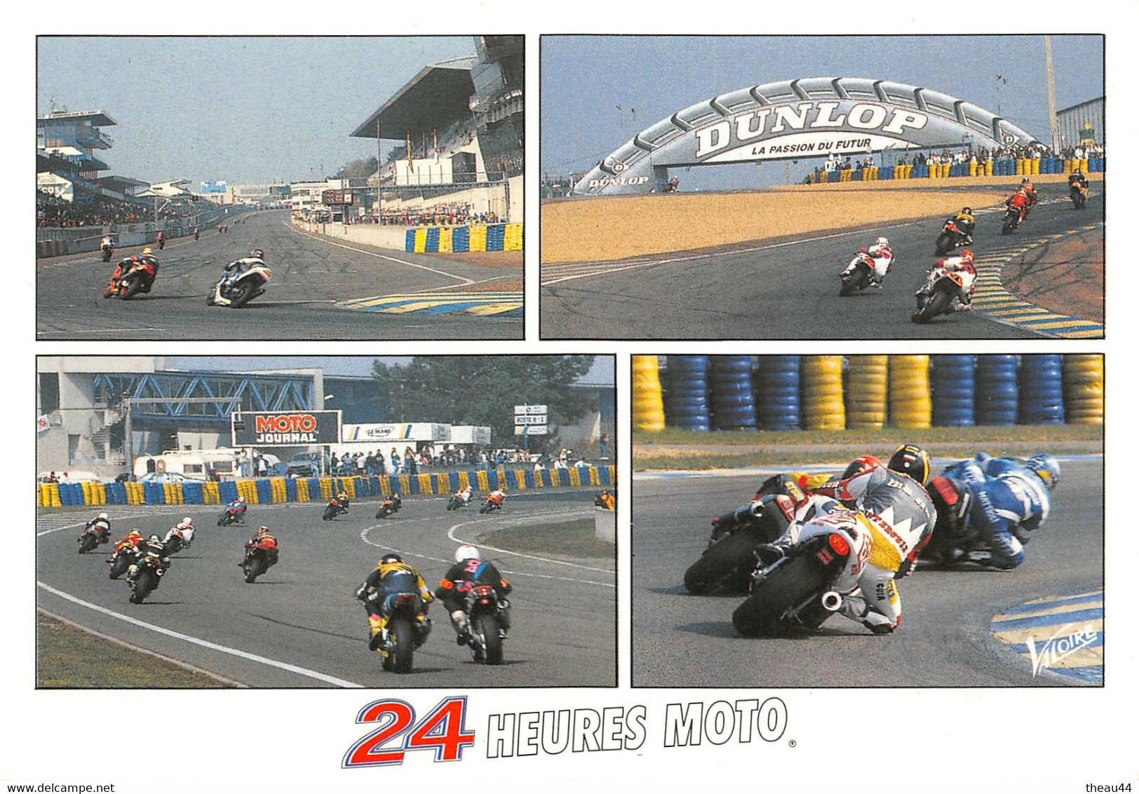 ¤¤  -  LE MANS   -  Lot De 6 Cartes Des " 24 HEURES MOTO "  -  Multivues   -  ¤¤ - Motos