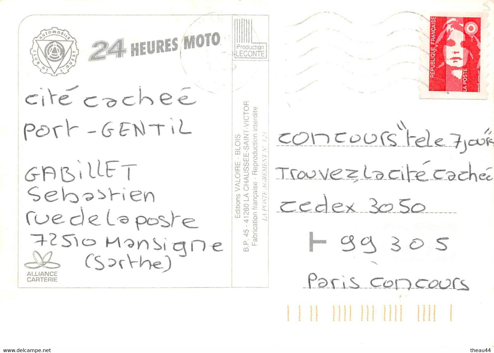 ¤¤  -  LE MANS   -  Lot de 6 Cartes des " 24 HEURES MOTO "  -  Multivues   -  ¤¤