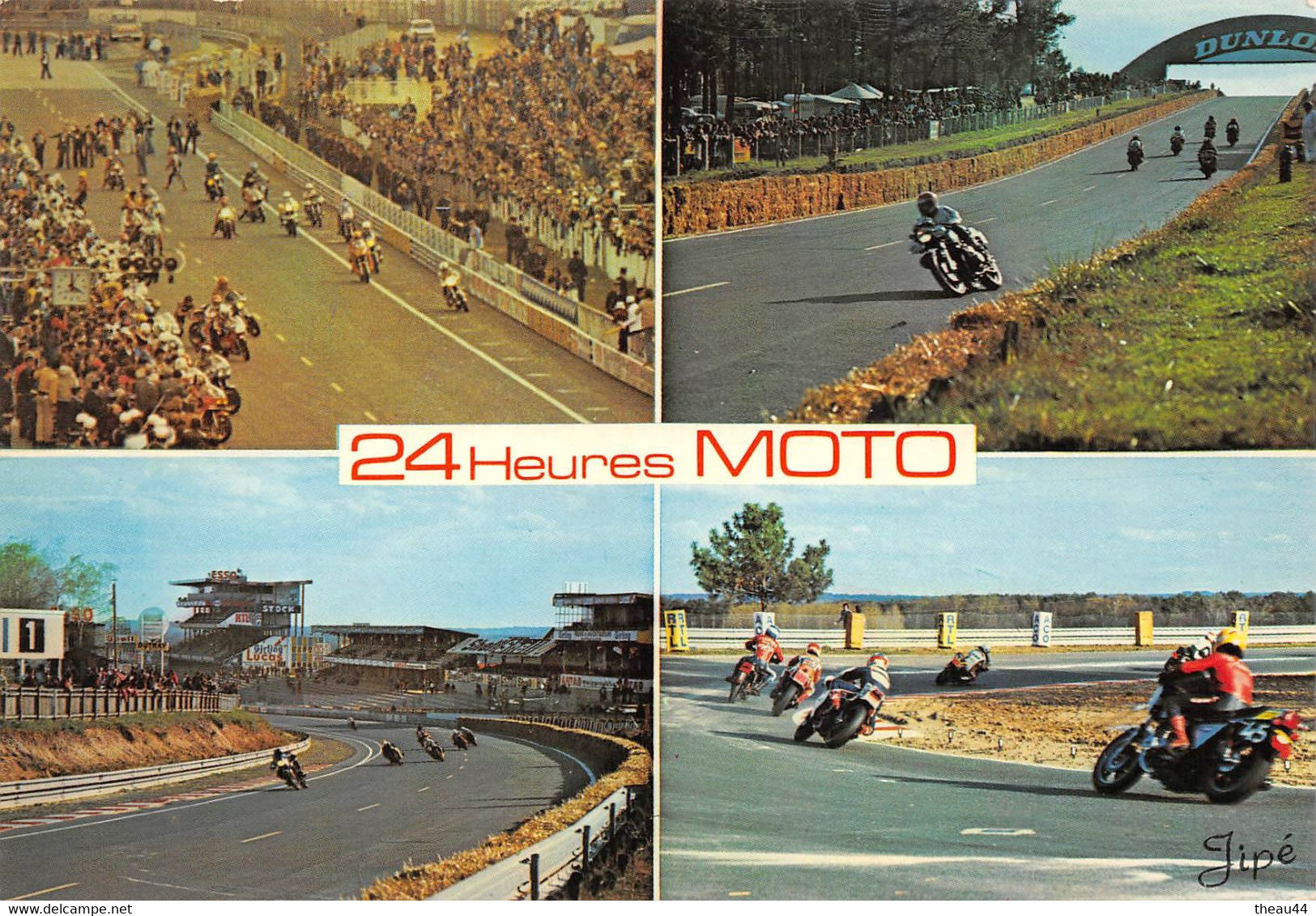 ¤¤  -  LE MANS   -  Lot de 6 Cartes des " 24 HEURES MOTO "  -  Multivues   -  ¤¤