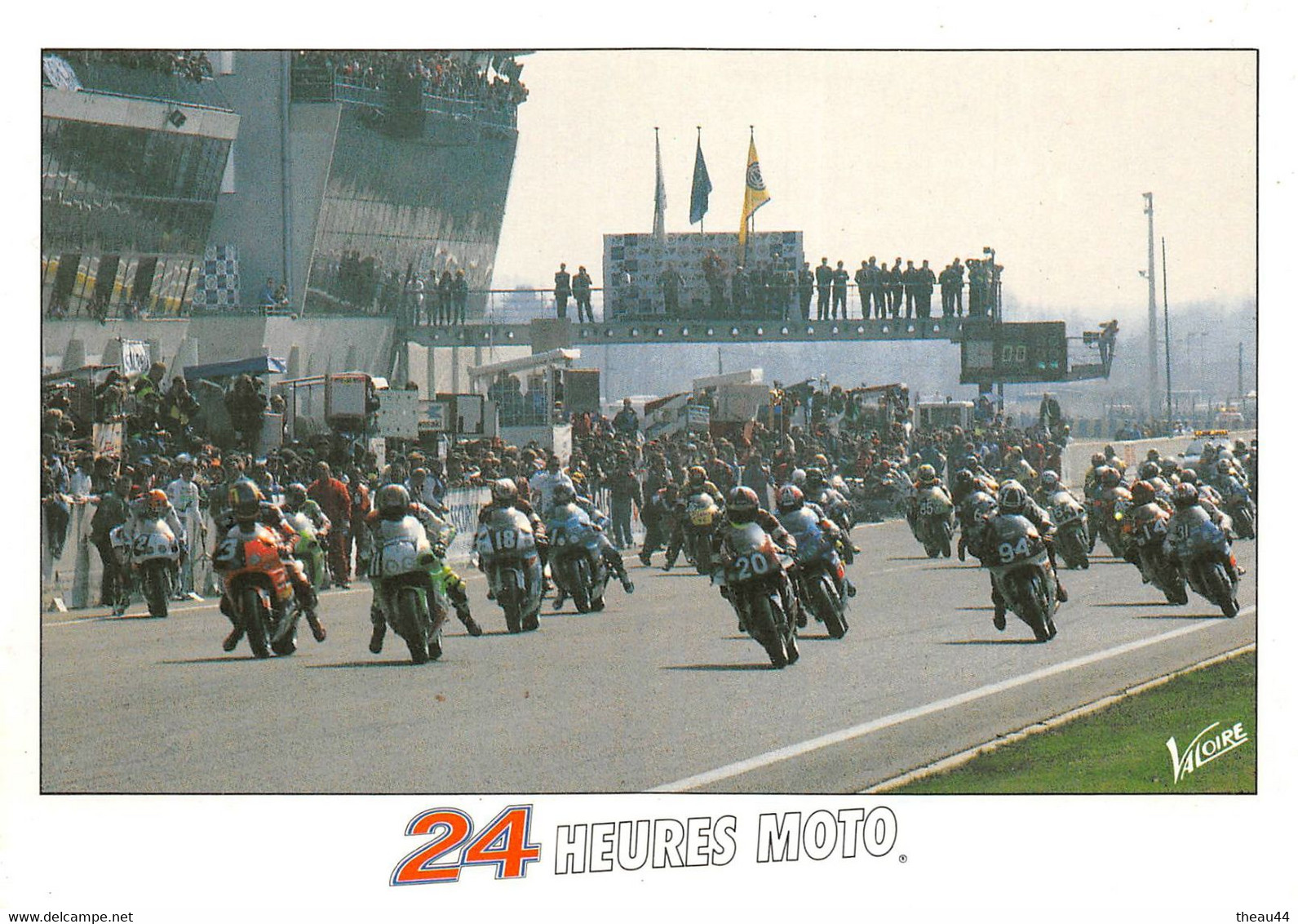 ¤¤  -  LE MANS   -  Lot De 6 Cartes Des " 24 HEURES MOTO "  -  Divers Vues    -  ¤¤ - Motos