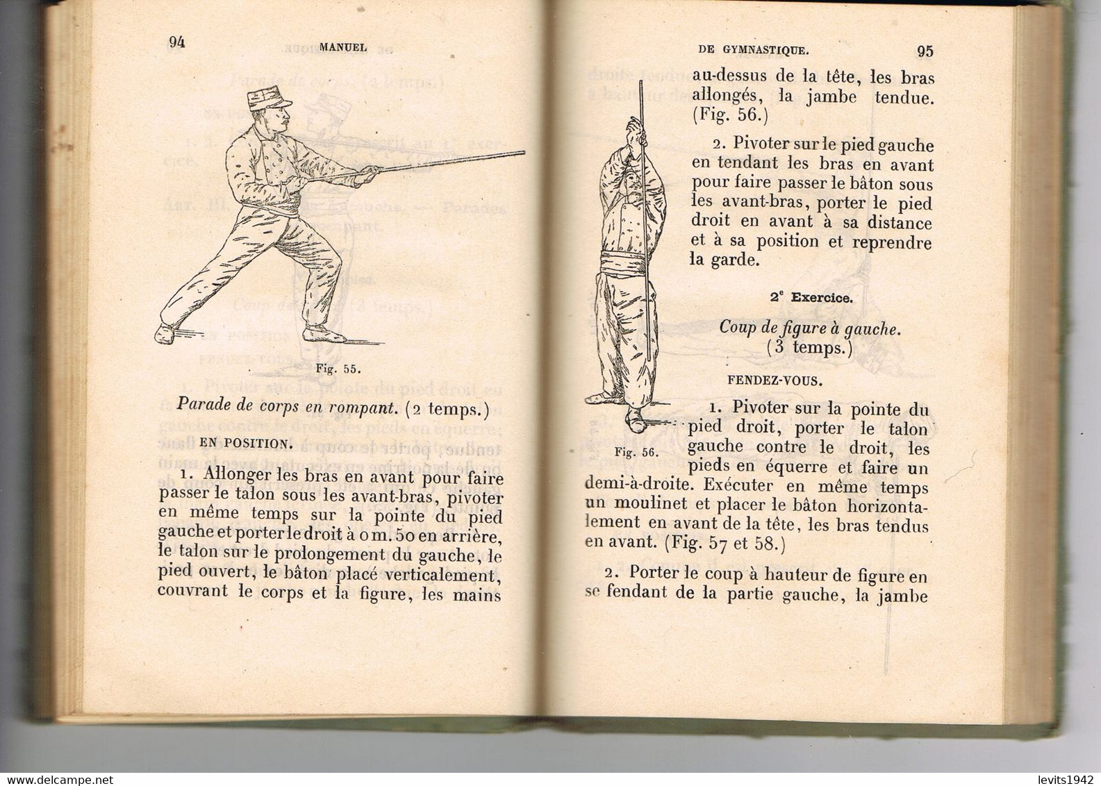 MANUEL DE GYMNASTIQUE - 1896 - - Gymnastique