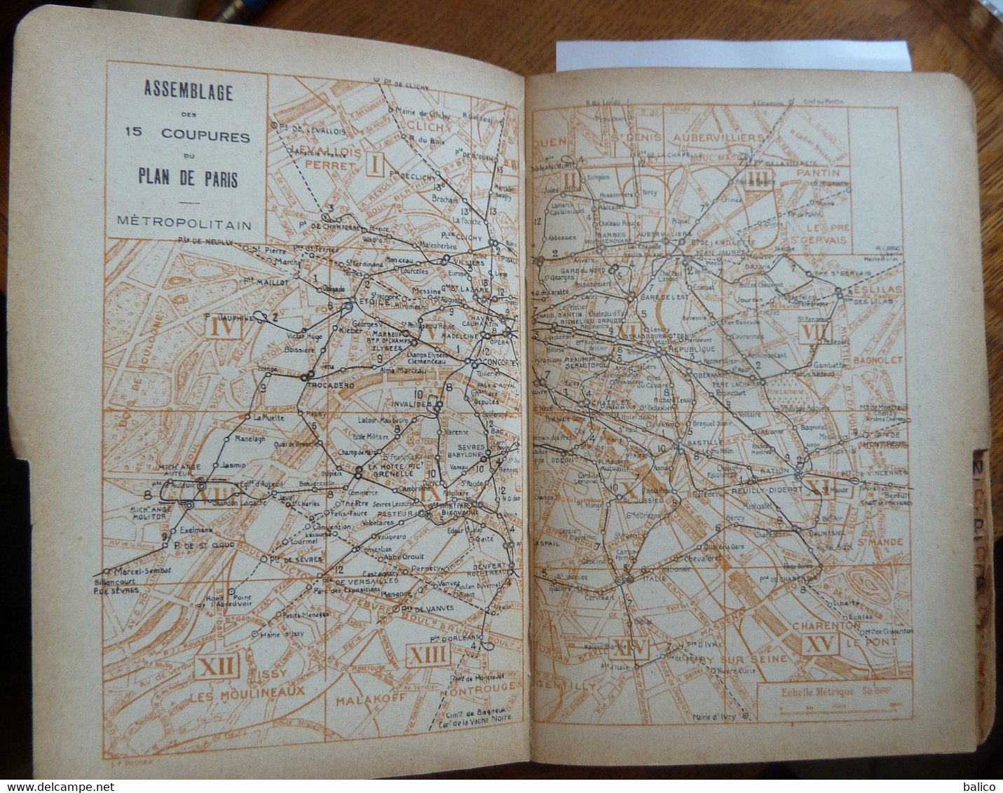 Guide HANNEQUIN - Indicateur Des Rues De Paris Et Des Environs De Paris Avec Plans 43ème Année - 1938 - Michelin (guide)