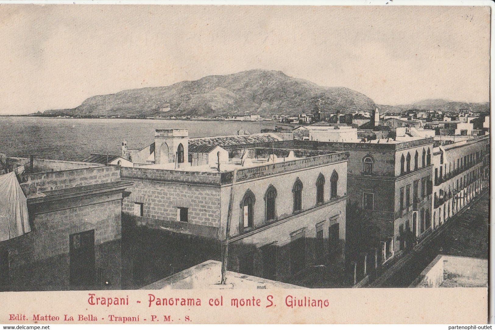 Cartolina - Postcard /  Non Viaggiata -  Unsent /  Trapani - Panorama Col Monte S. Giuliano - Trapani