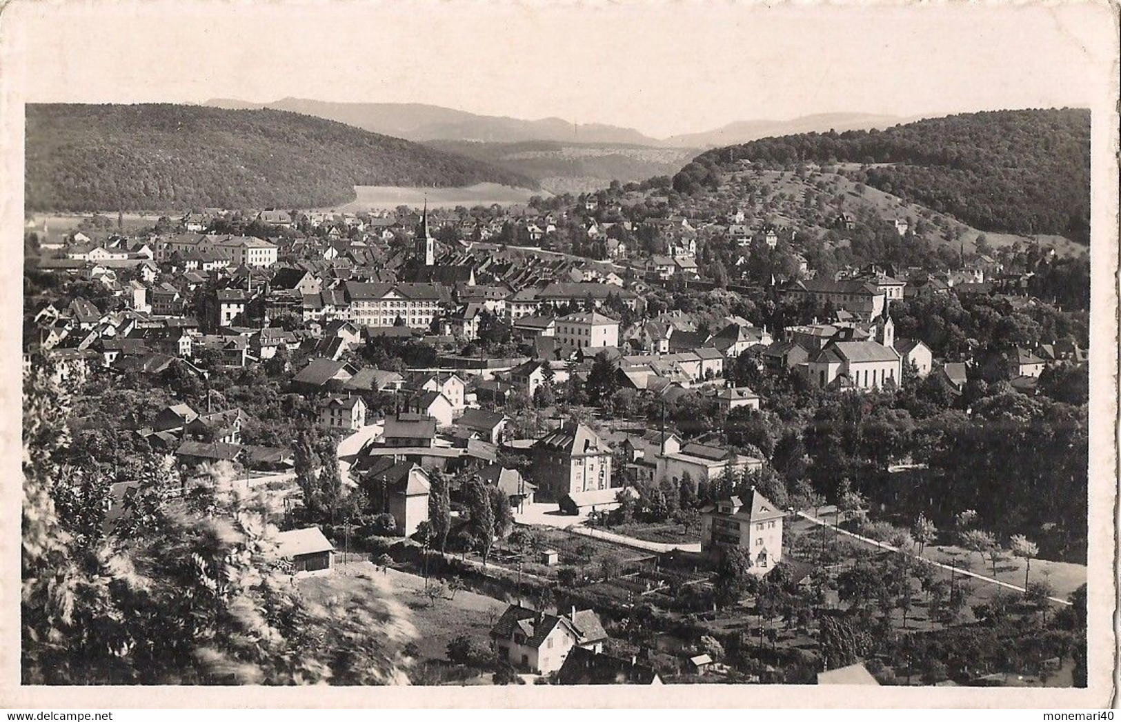 SUISSE - LIESTAL (BÂLE CAMPAGNE) - PANORAMA. - Liestal