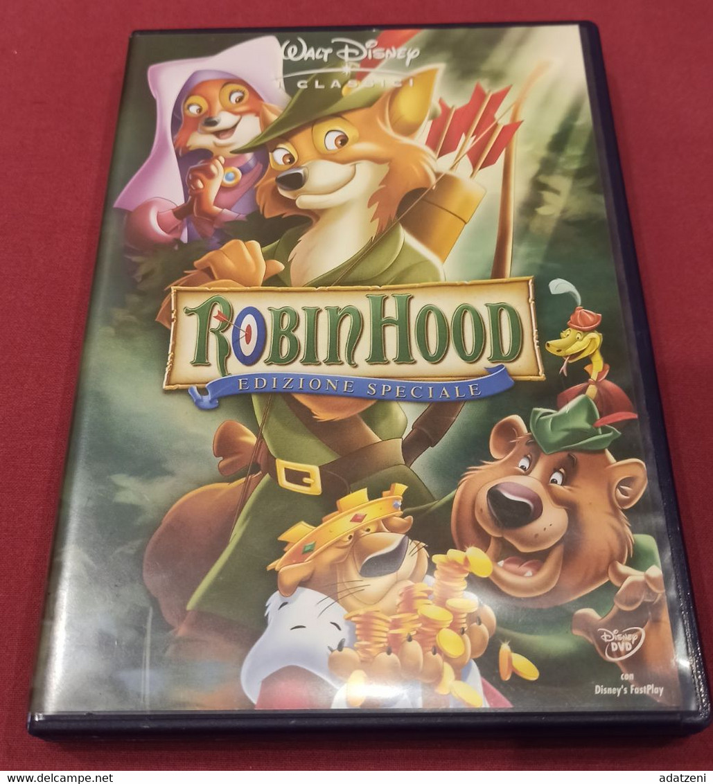 DVD ROBIN HOOD EDIZIONE SPECIALE DURATA 70 MINUTI GENERE ANIMAZIONE - Dessin Animé