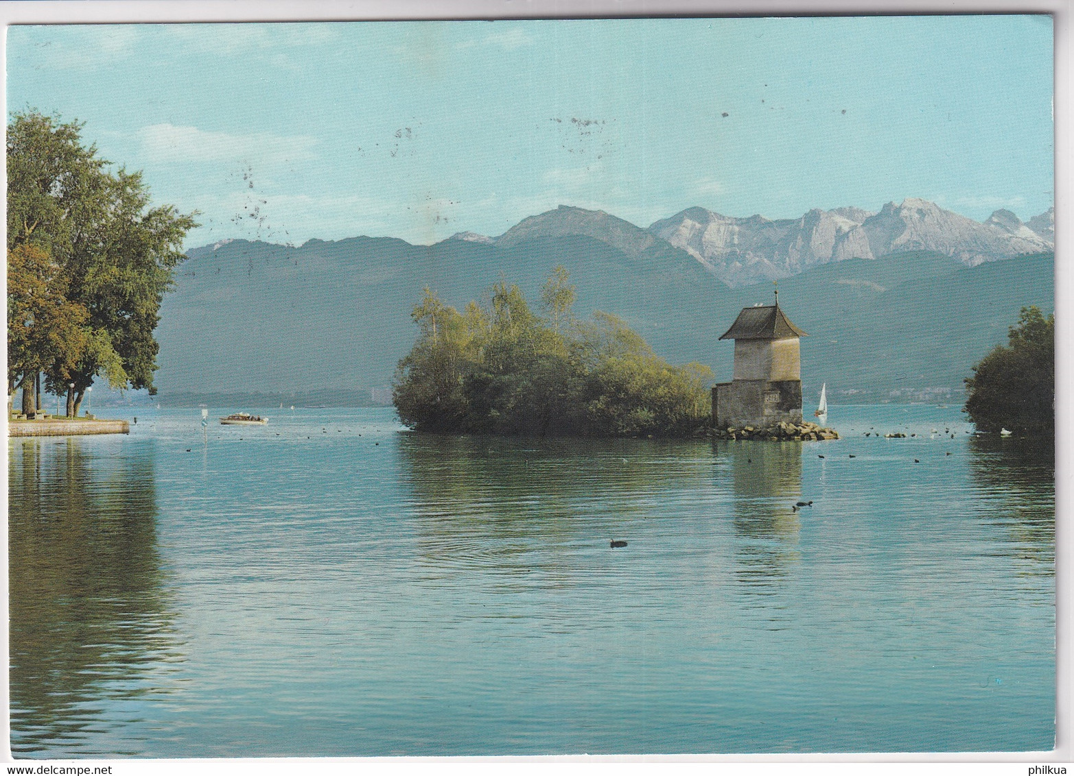 Rapperswil Am Zürichsee "Heilighüsli" Mit Glarneralpen - Rapperswil-Jona