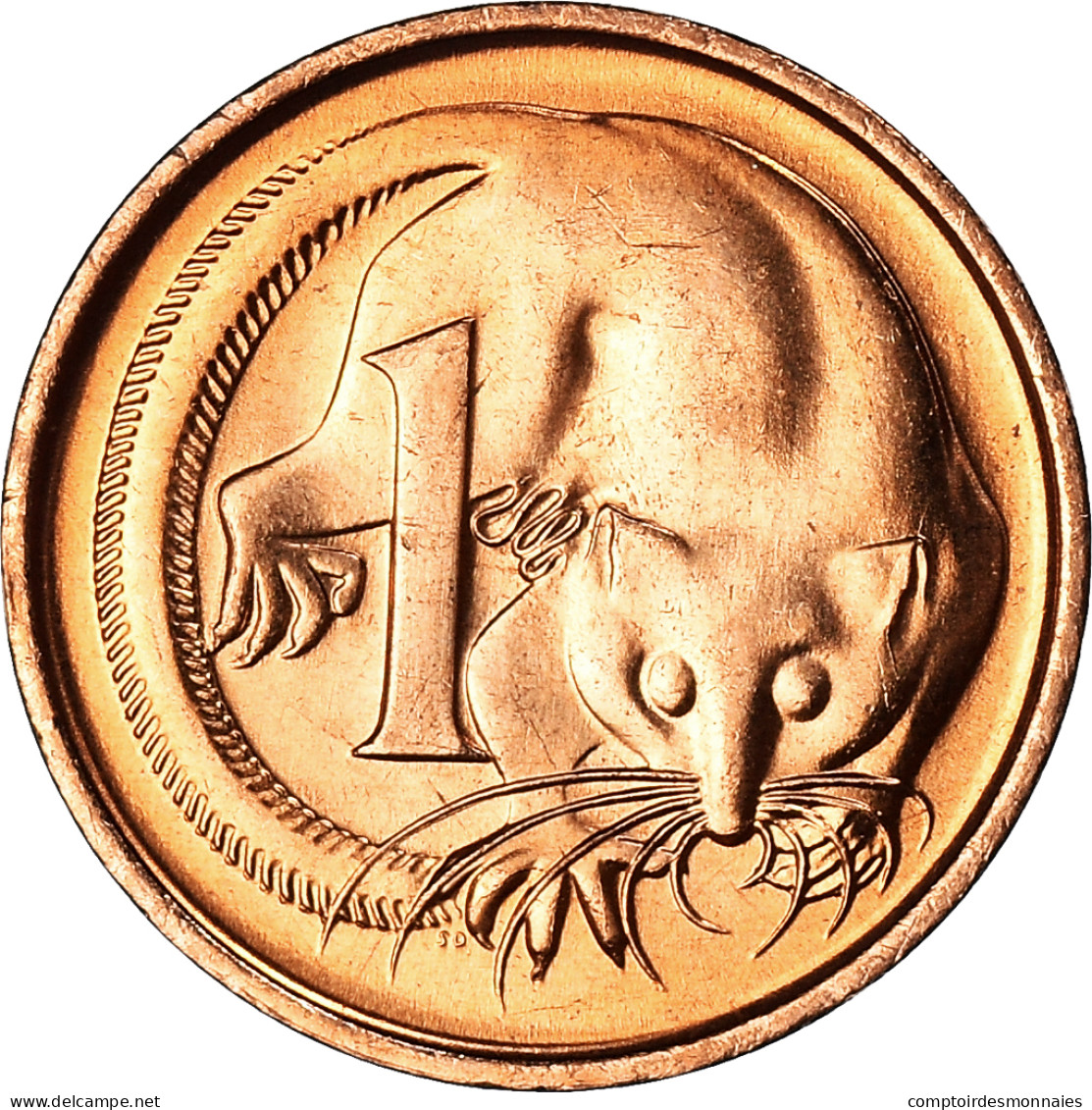 Monnaie, Australie, Elizabeth II, Cent, 1987, SPL, Bronze, KM:78 - Cent