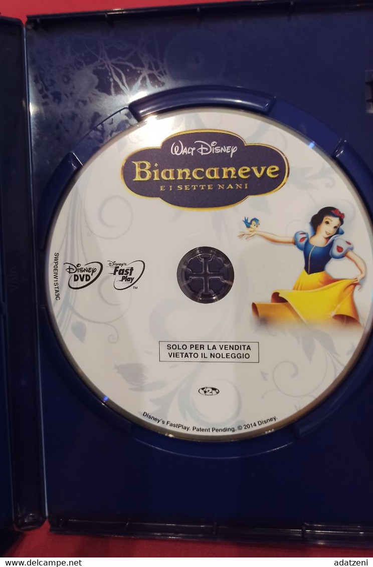 DVD BIANCANEVE E I SETTE NANI  DURATA 80 MINUTI GENERE ANIMAZIONE - Cartoons