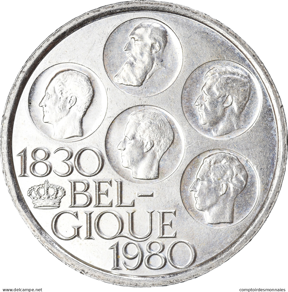 Monnaie, Belgique, Baudouin I, 500 Francs, 500 Frank, 1980, Bruxelles, SUP - 500 Francs