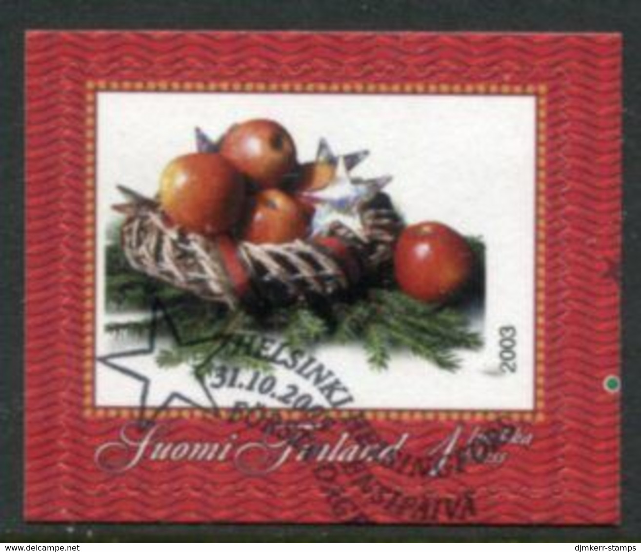 FINLAND 2003 Christmas  Business Greetings Stamp Used.  Michel  1678 - Used Stamps