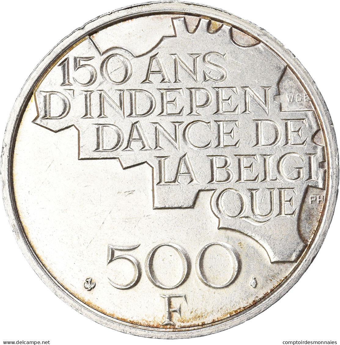 Monnaie, Belgique, Baudouin I, 500 Francs, 500 Frank, 1980, Bruxelles, SUP - 500 Francs