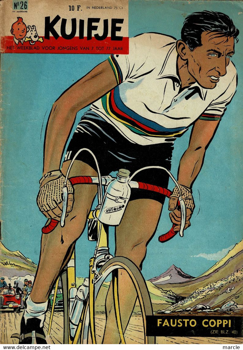 FAUSTO COPPI 1960 Kuifje Weekblad Nr. 21 - Sport