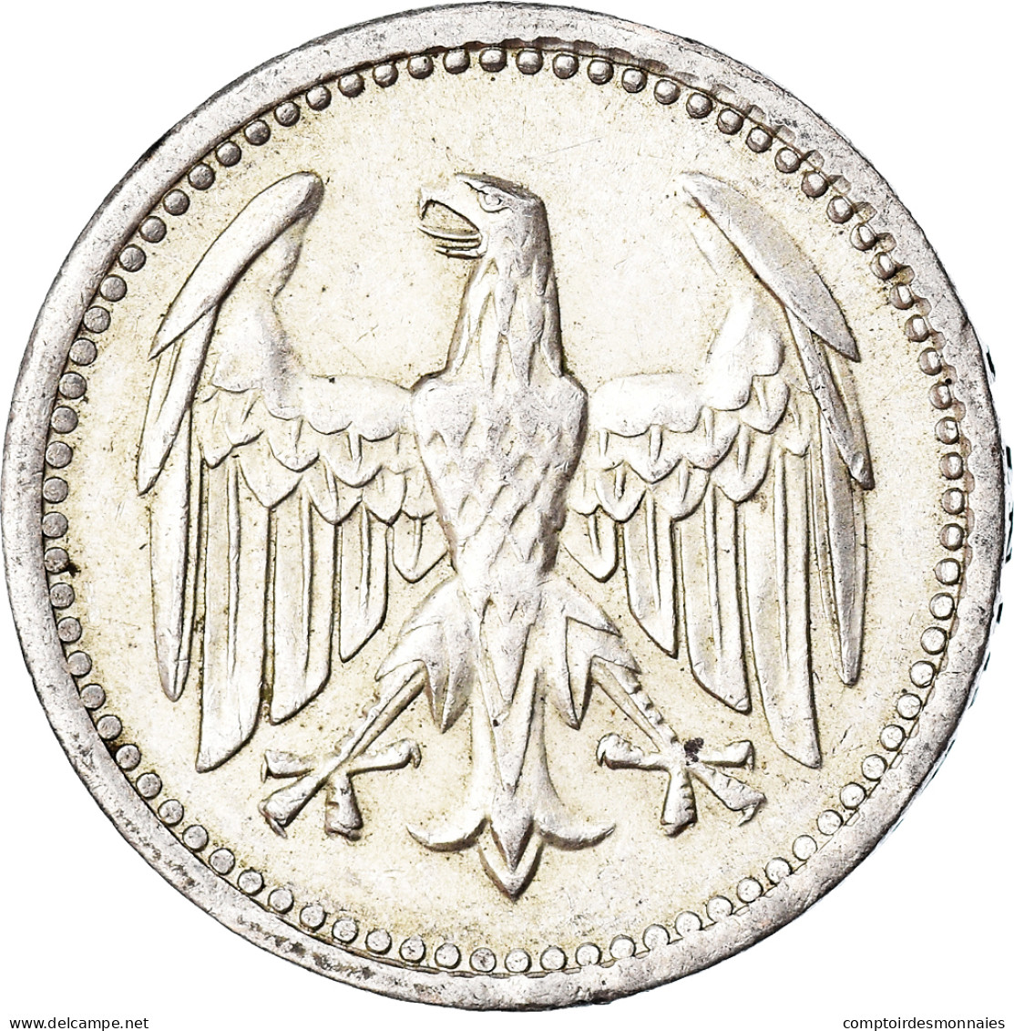 Monnaie, Allemagne, République De Weimar, 3 Mark, 1924, Berlin, TTB+, Argent - 3 Mark & 3 Reichsmark