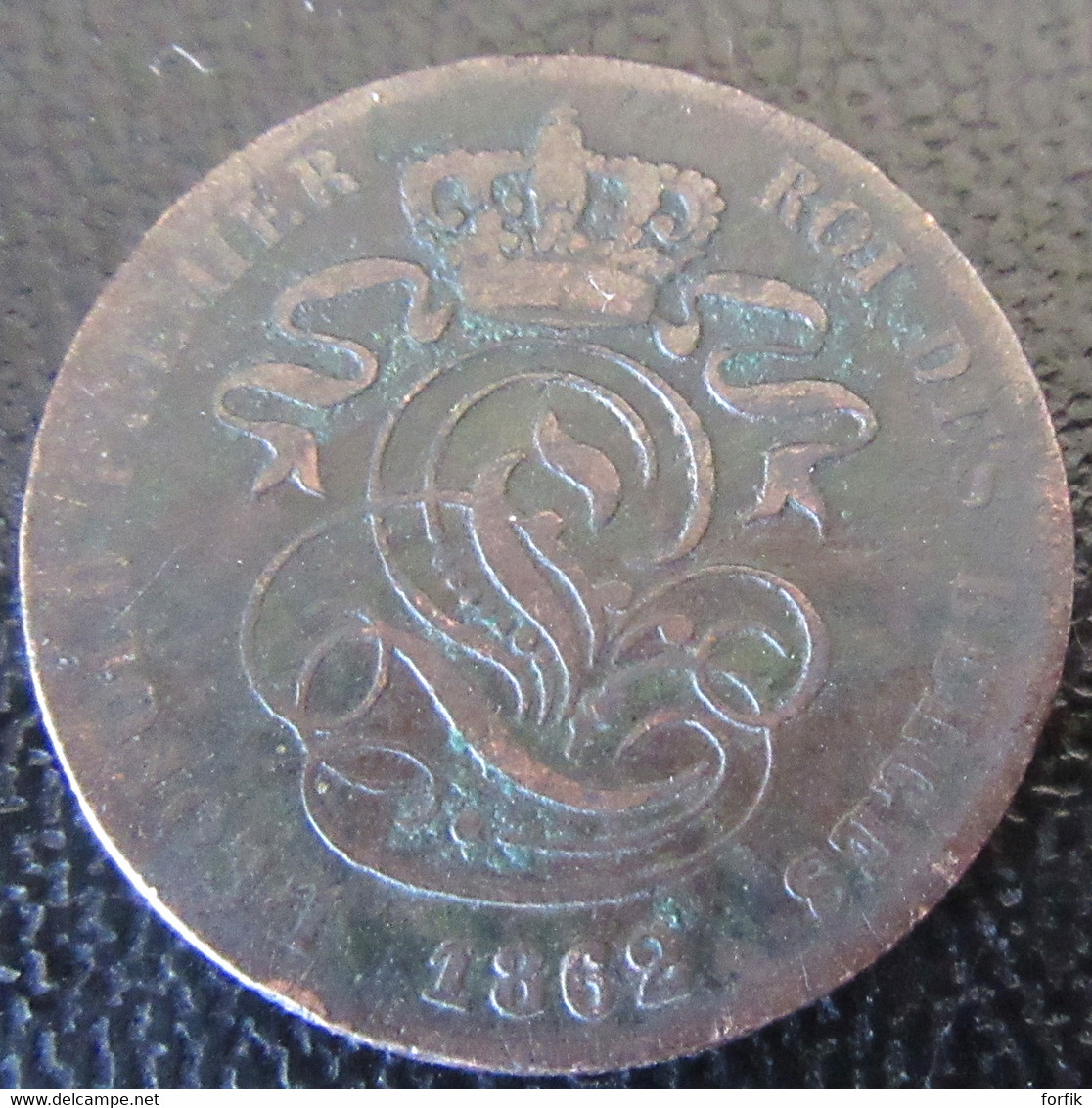 Belgique - Monnaie 2 Centimes Léopold I 1862 - 2 Cents