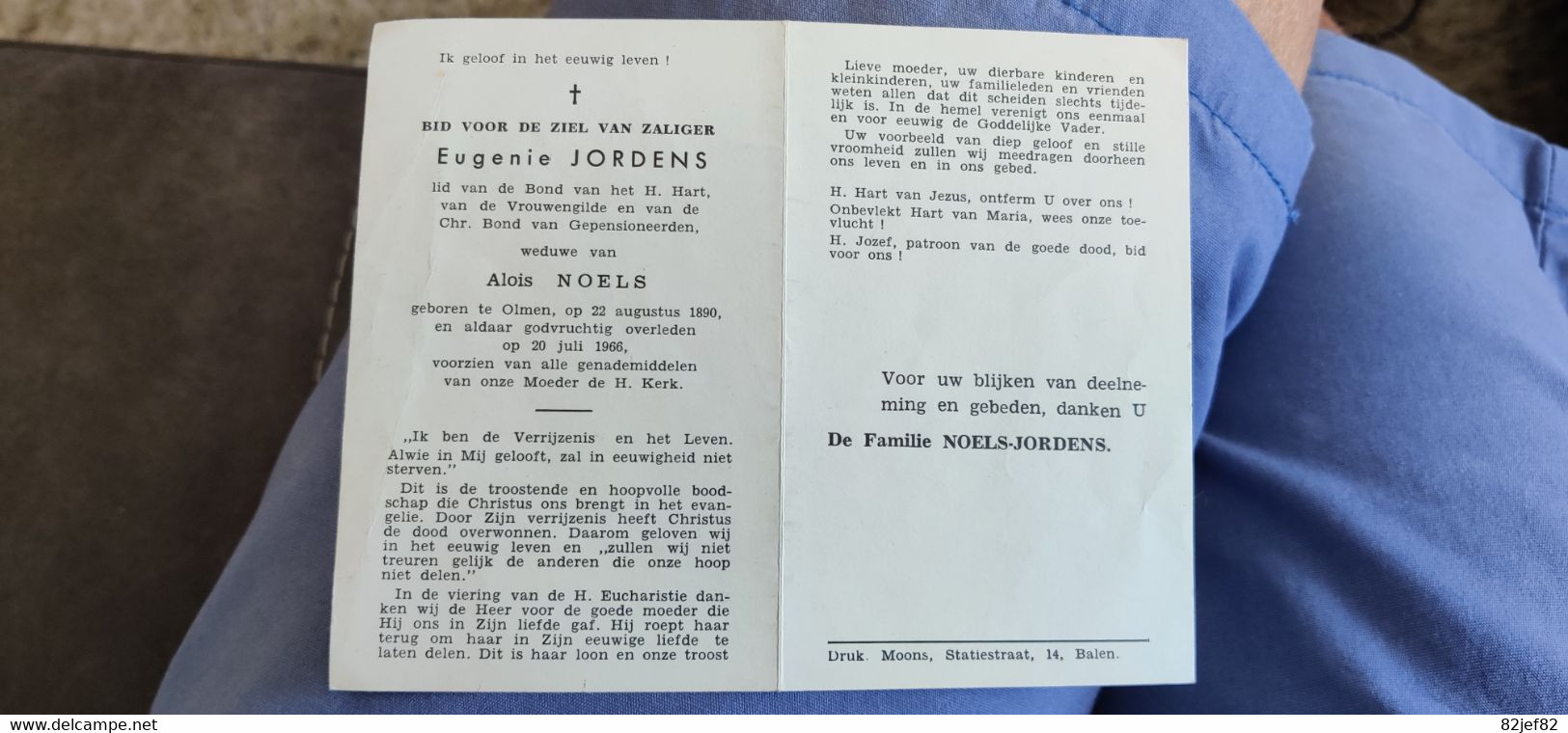 Jordens Eugenie Olmen 1966 - Devotion Images