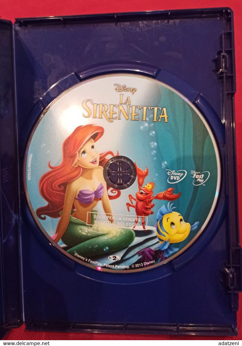 DVD LA SIRENETTA EDIZIONE SPECIALE DURATA 72 MINUTI GENERE ANIMAZIONE - Animation