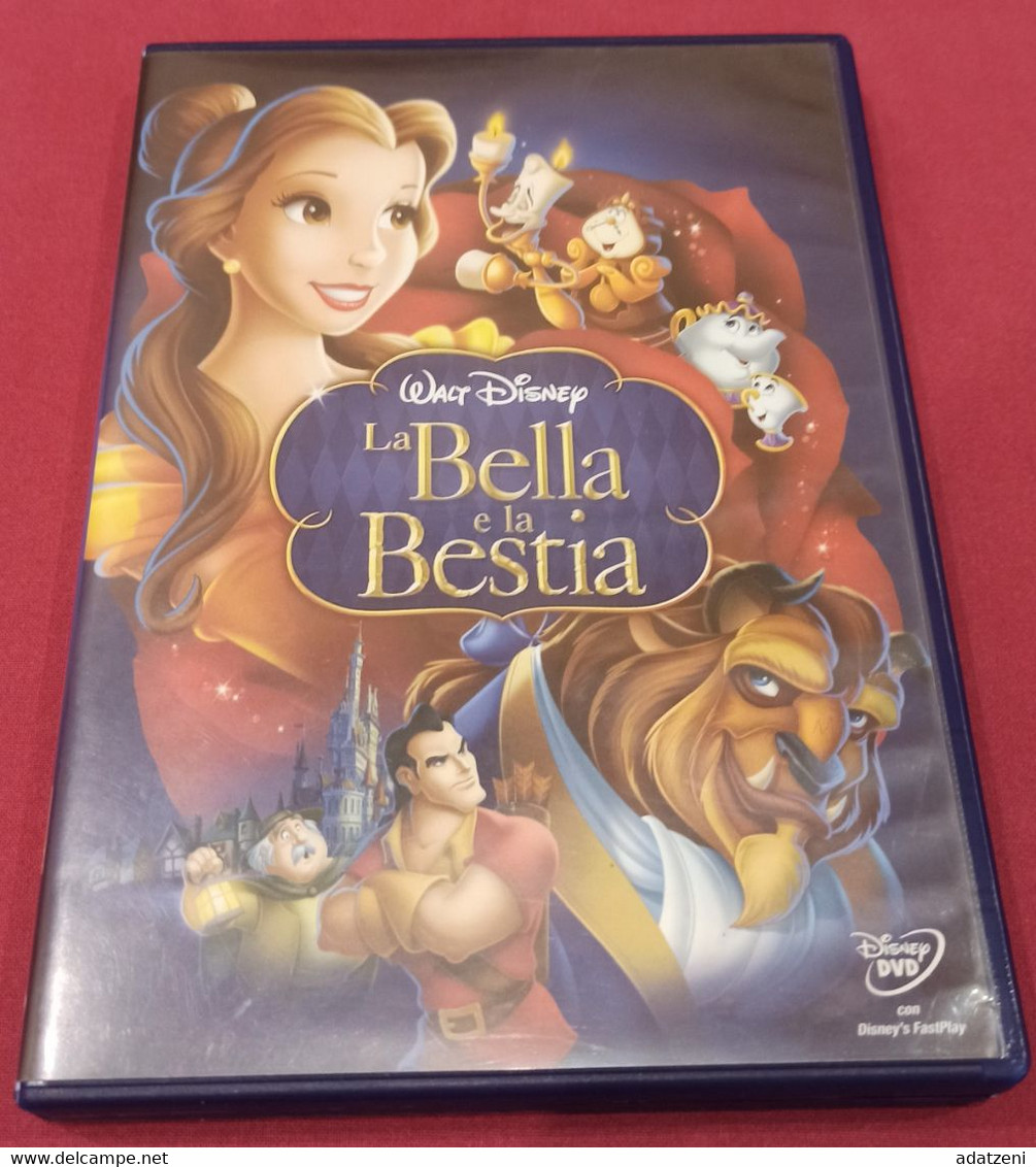 DVD LA BELLA E LA BESTIA DURATA 90 MINUTI GENERE ANIMAZIONE - Cartoni Animati