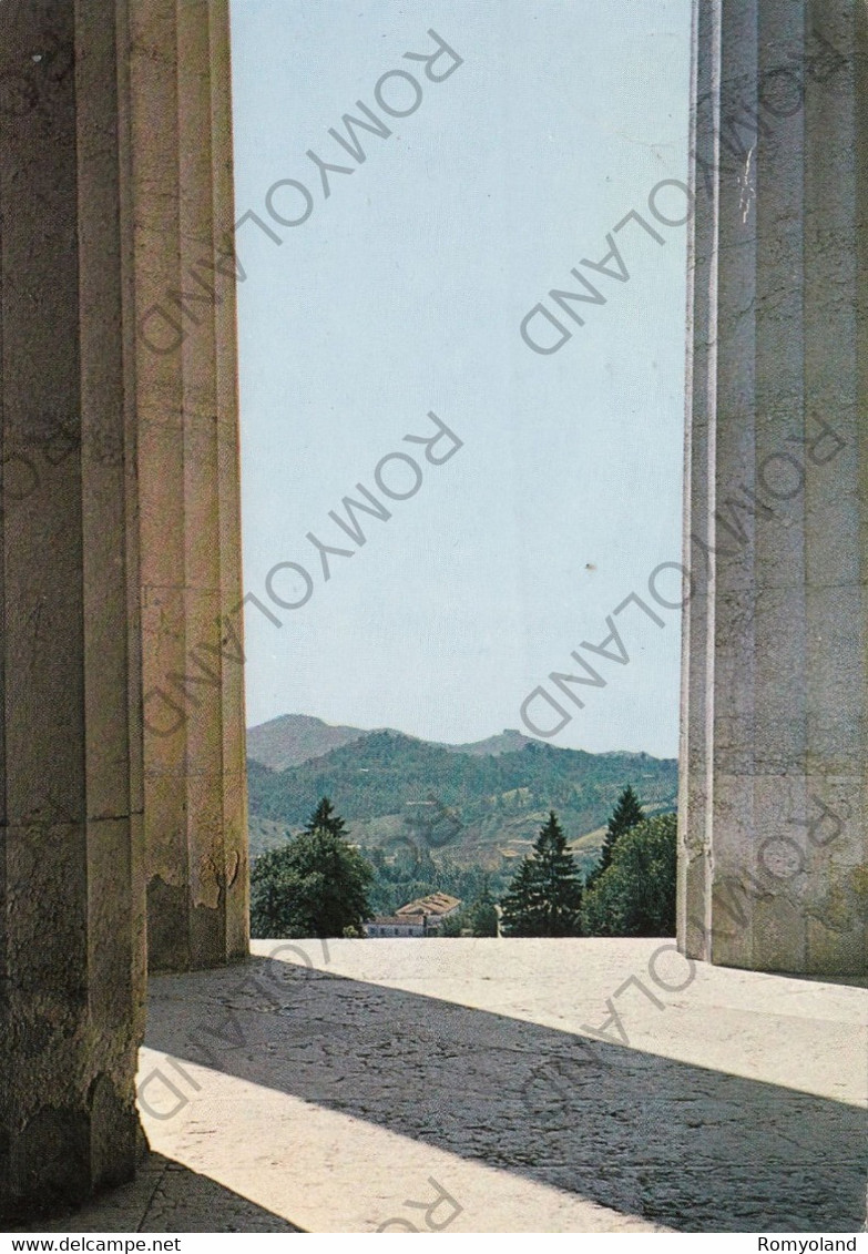 CARTOLINA  POSSAGNO,TREVISO,VENETO,LE COLLINE ASOLANE DAL TEMPIO CANOVIANO,STORIA,MEMORIA,BELLA ITALIA,VIAGGIATA 1982 - Treviso