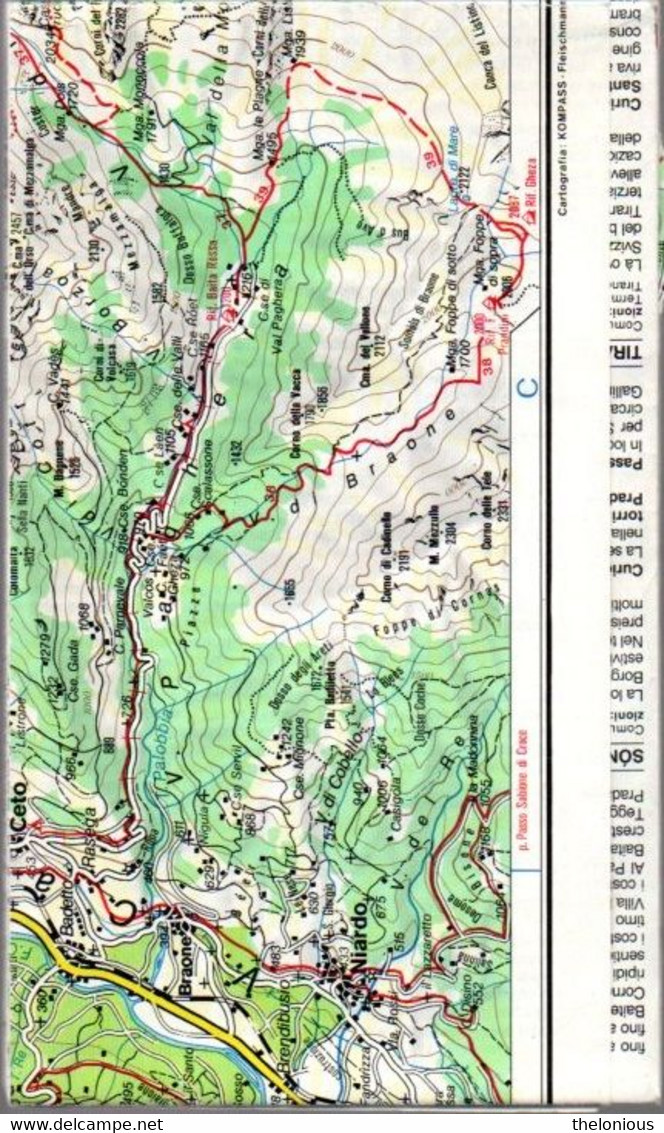 # KOMPASS N. 94 - 1:50.00 - Edolo - Aprica - Toursim & Travels