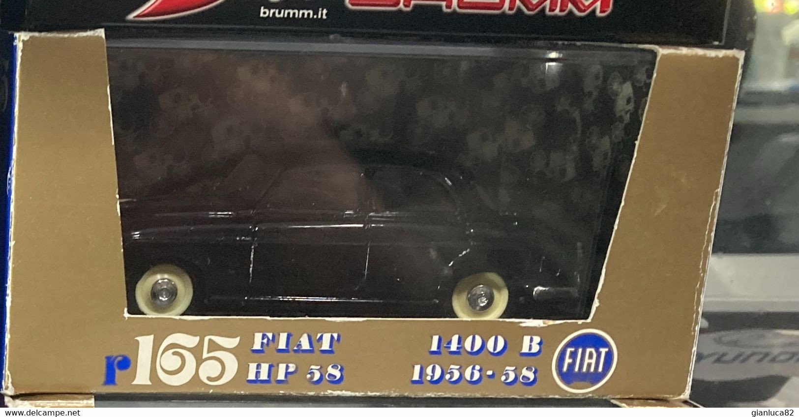 BRUMM Fiat 1.4 B 1956 MOD04 1/43 r165Modellini auto da collezione scala 1:43