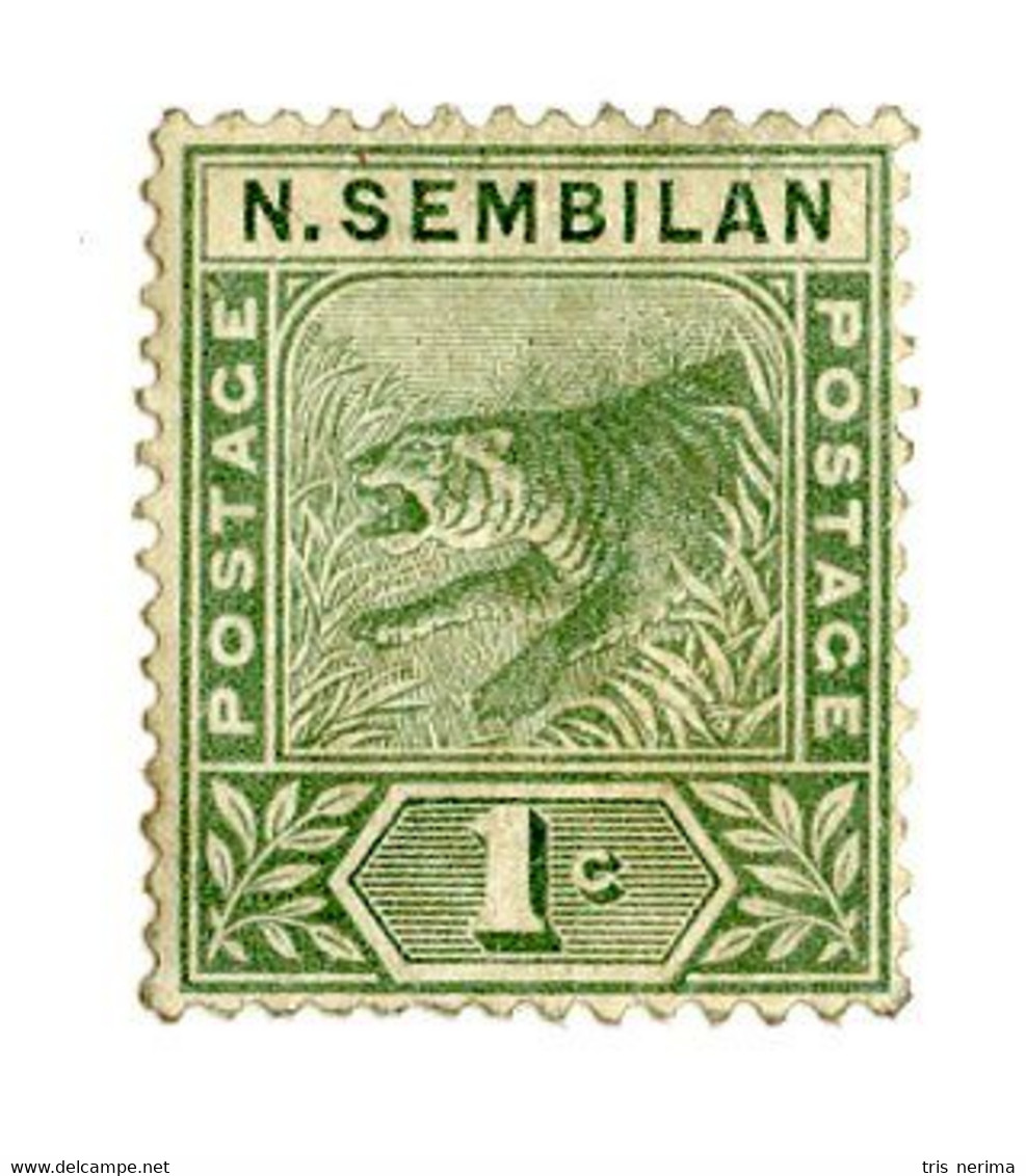 10528 Negri Sembilan 1891 Scott # 2 (*) OFFERS WELCOME! - Negri Sembilan