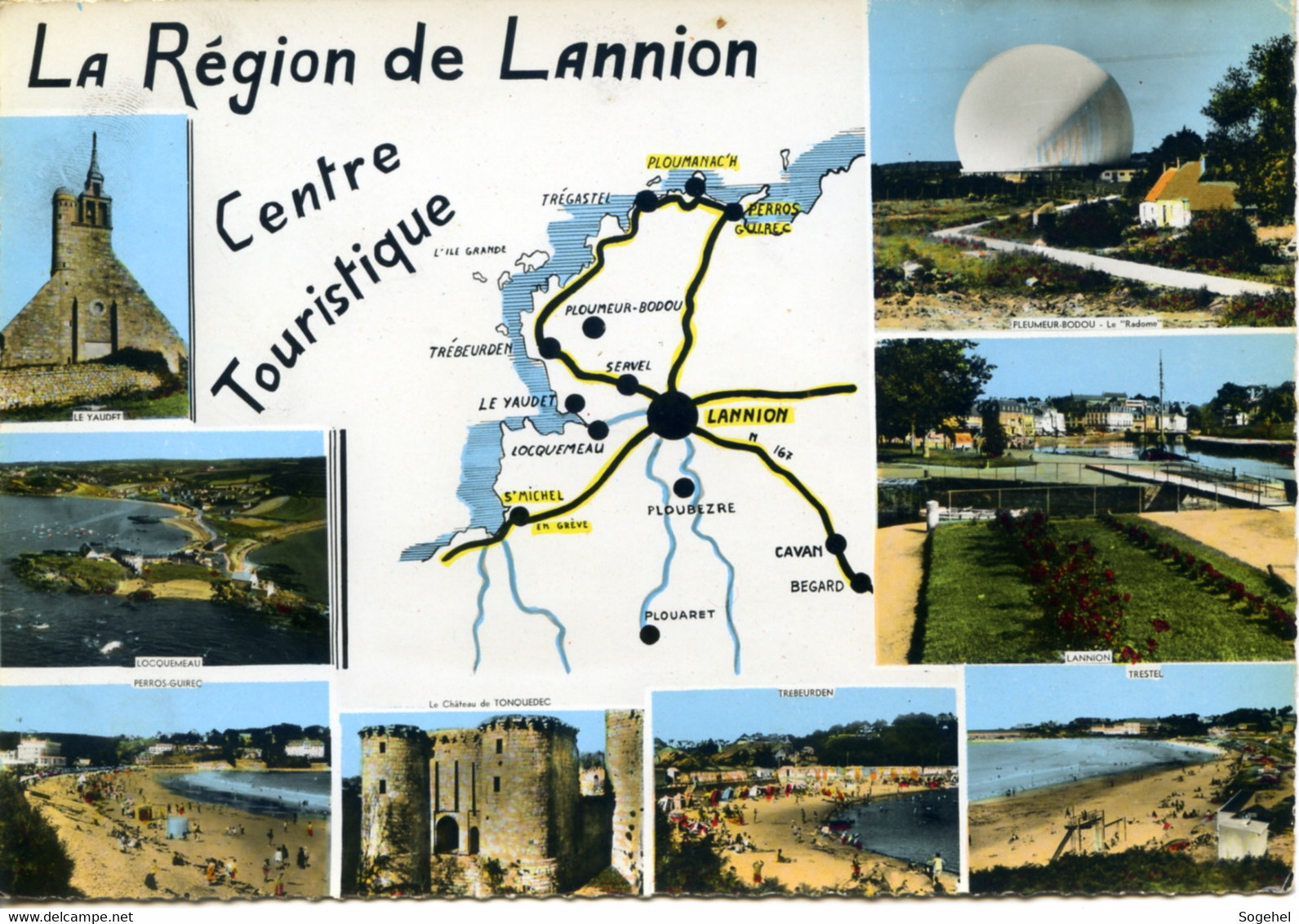 Lannion - La Région - Centre Touristique - Multivues - Lannion