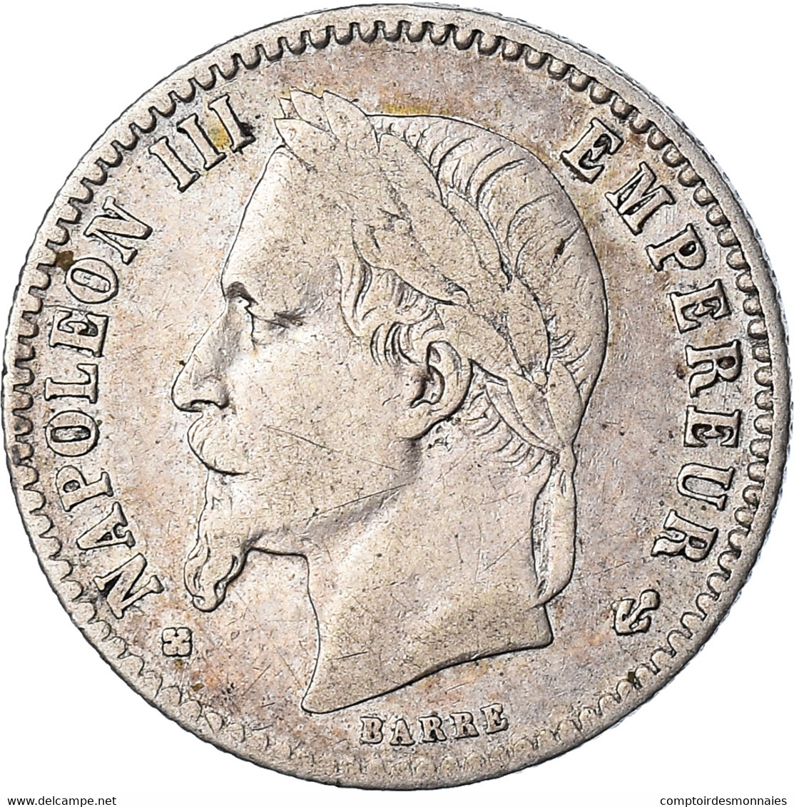 Monnaie, France, Napoleon III, Napoléon III, 50 Centimes, 1868, Strasbourg - 50 Centimes