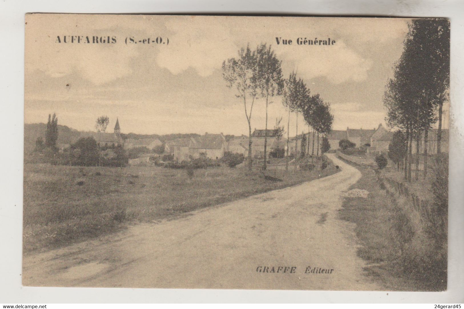 CPA AUFFARGIS (Yvelines) - Vue Générale - Auffargis