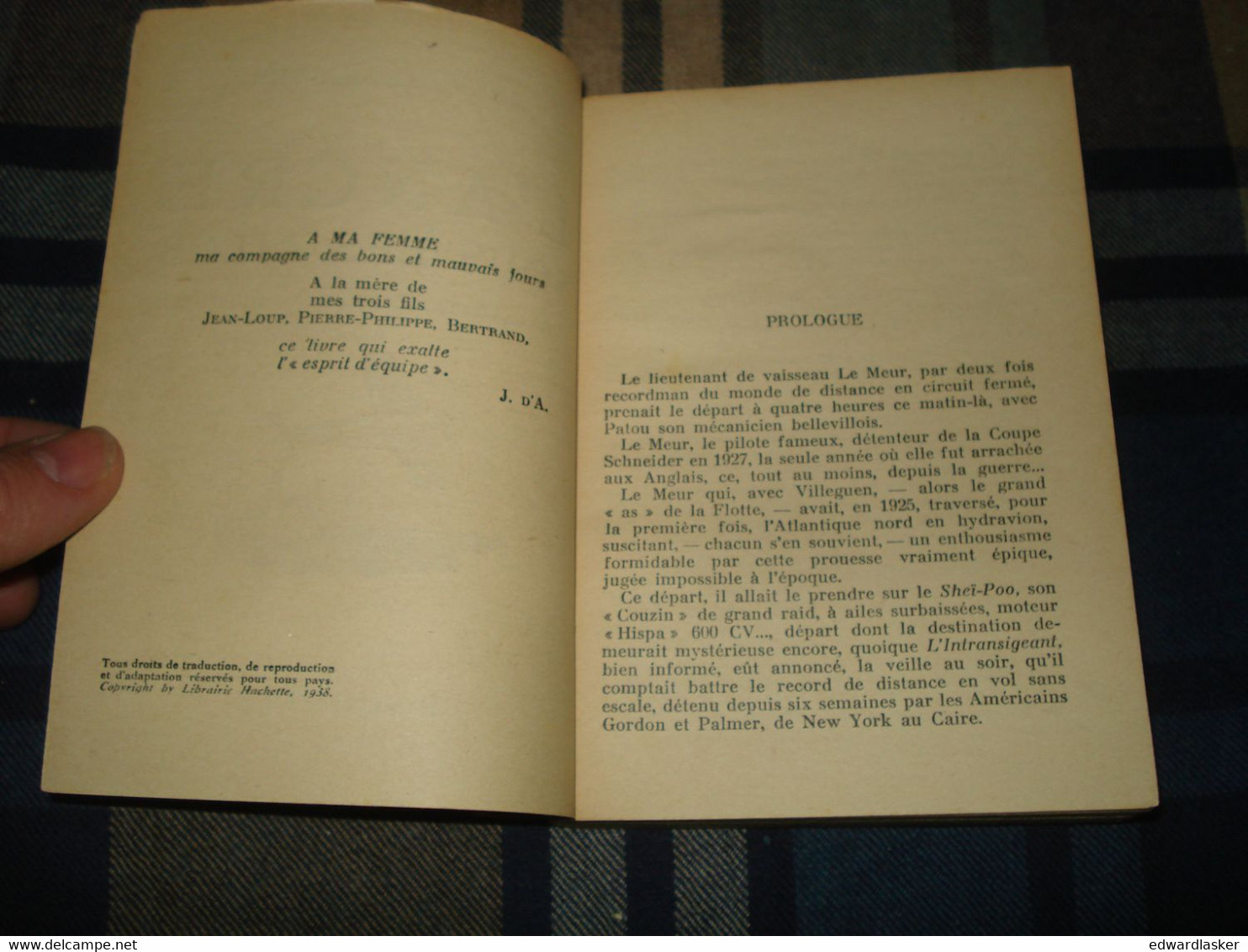 Bibl. De La JEUNESSE : L'ANCRE SOUS LES AILES /Jean D'Agraives - Illustrations De Émilien Dufour - Bibliothèque De La Jeunesse