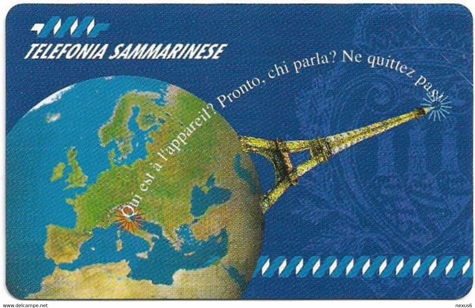 San Marino (URMET) - RSM-018 - Pronto, Chi Parla - Paris - 04.1997, 10.000L, 25.000ex, Mint - Saint-Marin