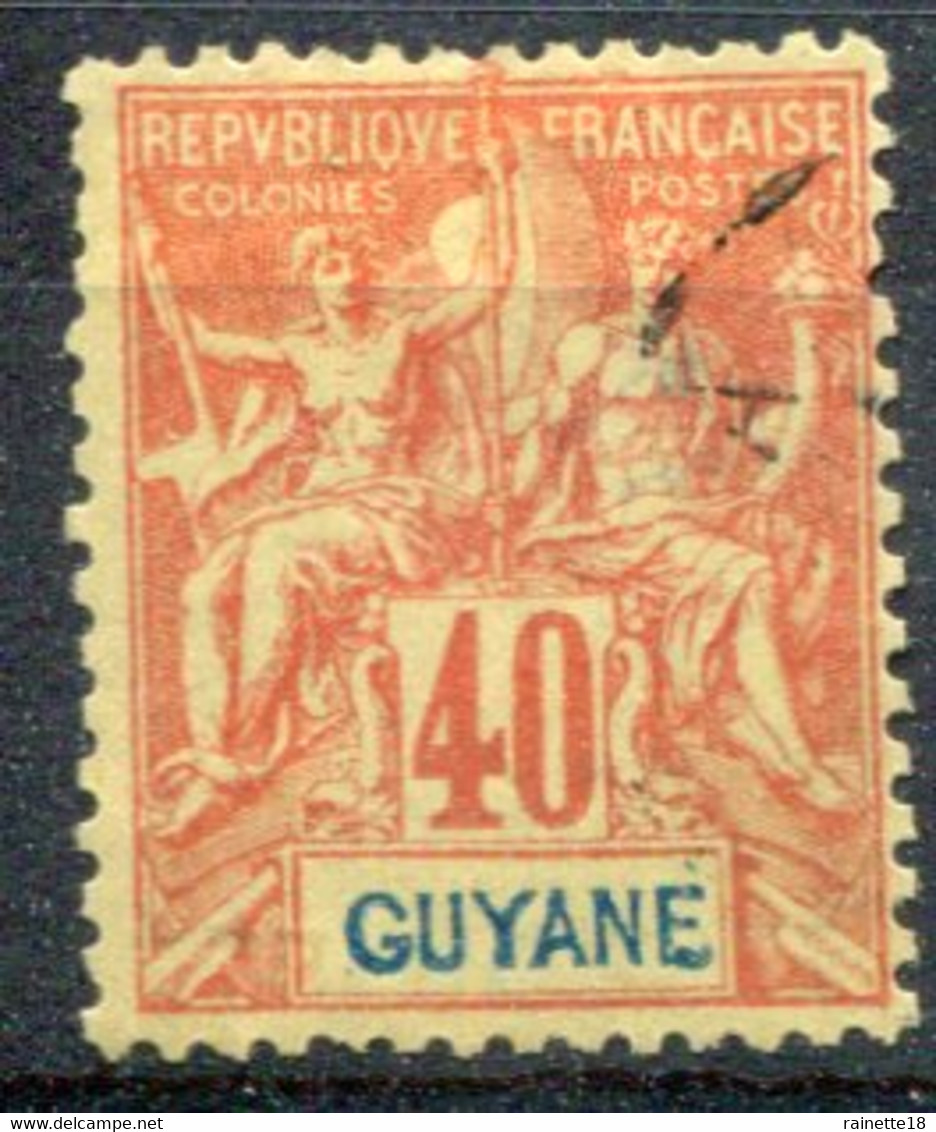 Guyane              N° 39 Oblitéré - Oblitérés