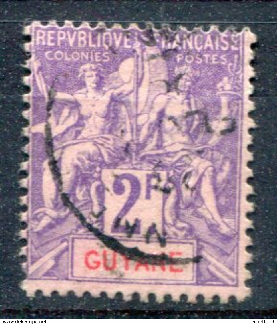 Guyane              N° 48 Oblitéré - Usati