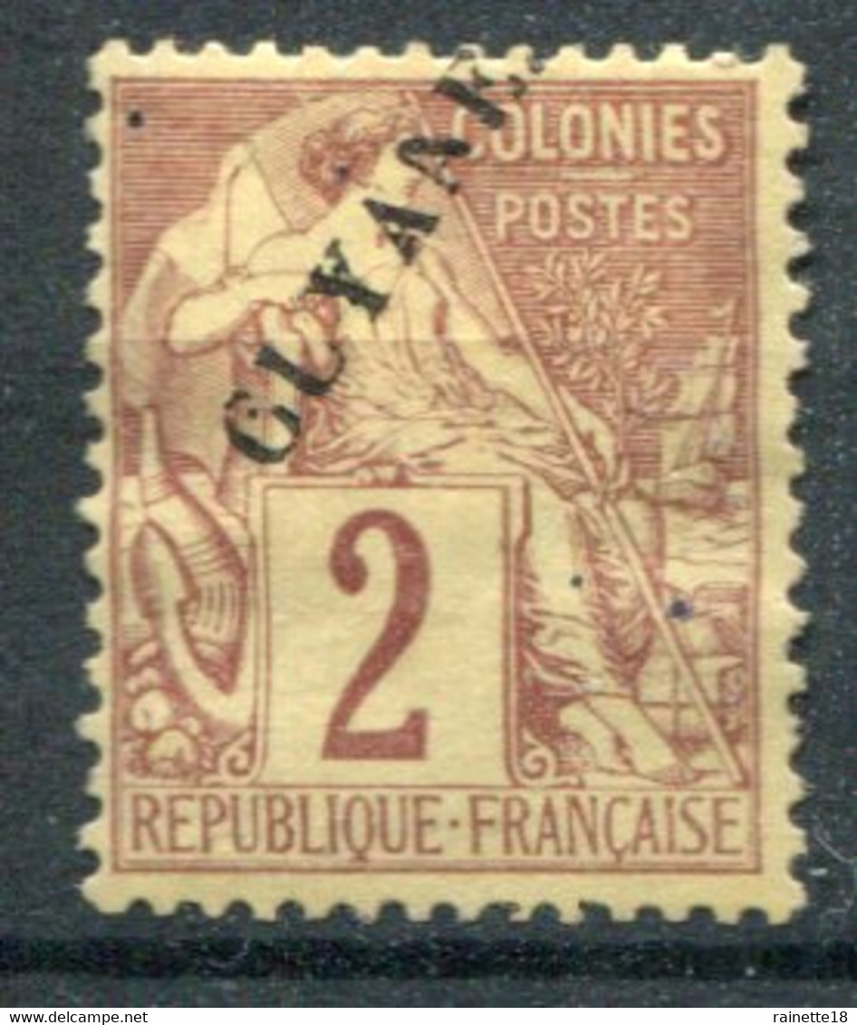 Guyane              N° 17 * - Unused Stamps