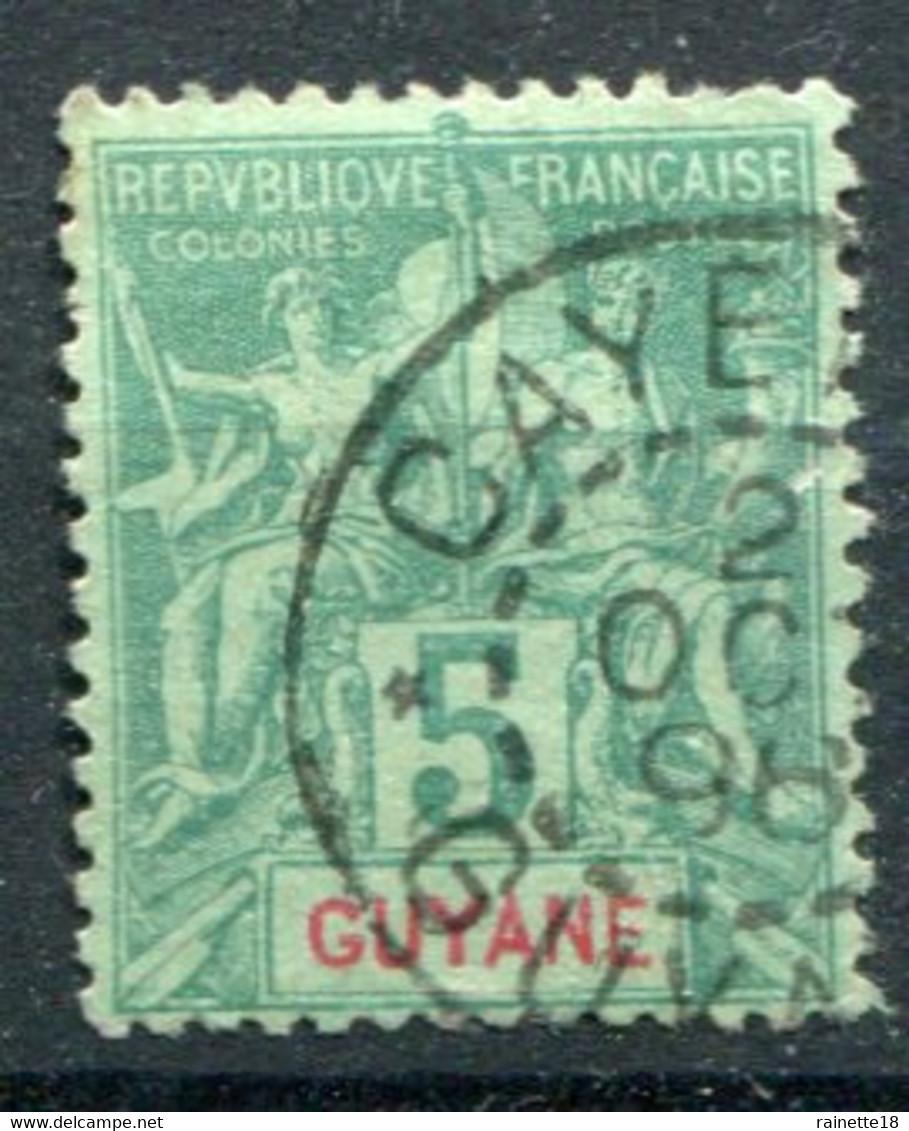 Guyane              N° 33 Oblitéré - Usati