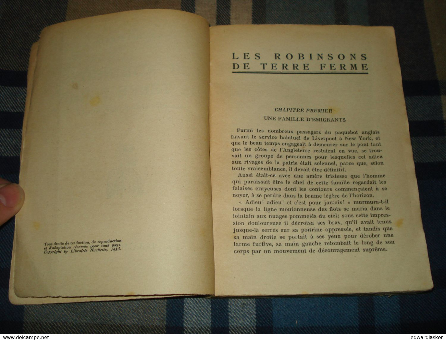 Bibl. De La JEUNESSE : Les Robinsons De Terre Ferme /Mayne Reid - Illustrations De P. Roque - 1936 - Bibliotheque De La Jeunesse