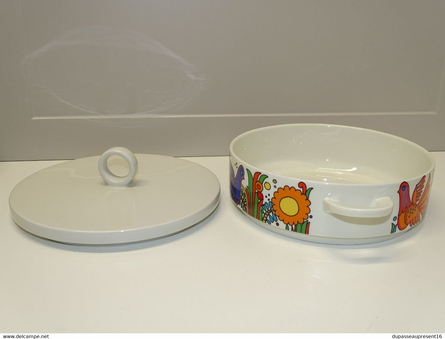 * BELLE SOUPIERE CERAMIQUE VILLEROY & BOCH modèle VINTAGE ACAPULCO déco TABLE  E