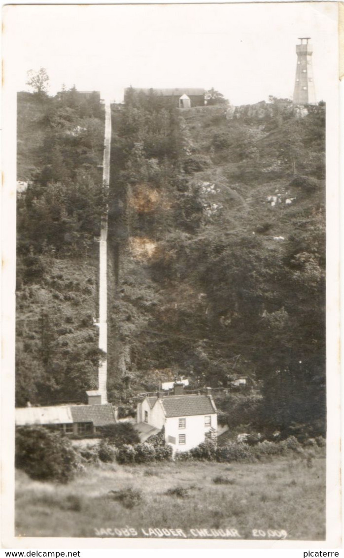 Jacob's Ladder, Cheddar 20.009  Photograph Used As A Postcard 1943 - Cheddar