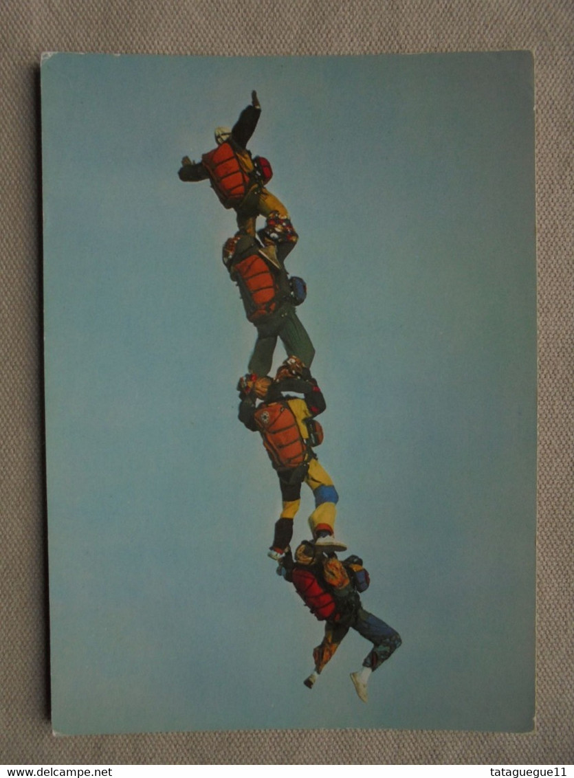 Carte Postale - Parachutisme N° 203 Caterpillar Editions T.A.P. - Segalen - Fallschirmspringen