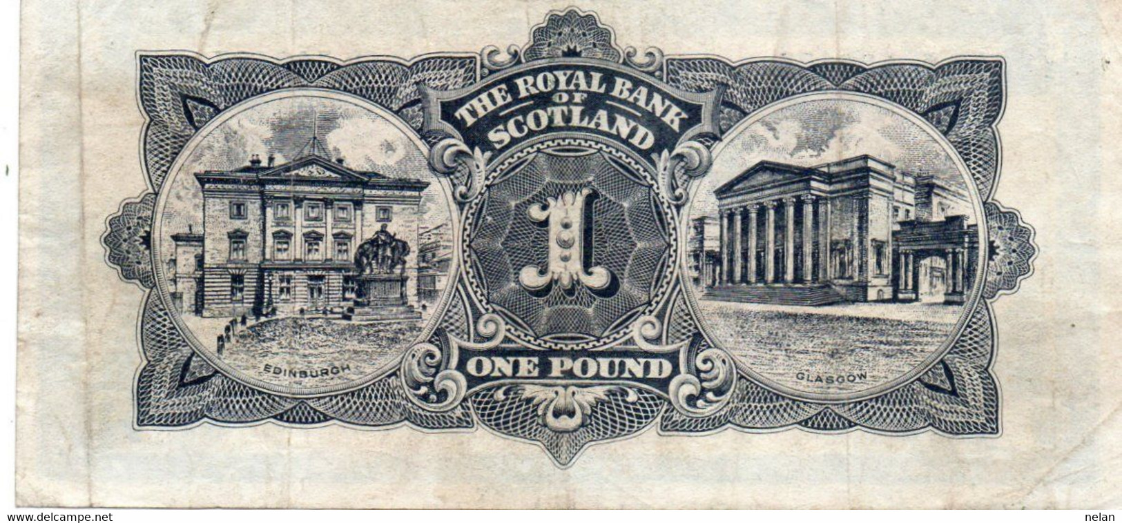 The Royal Bank Of Scotland 1 Pound 1965 P-325a7  Edinburgh - 1 Pond
