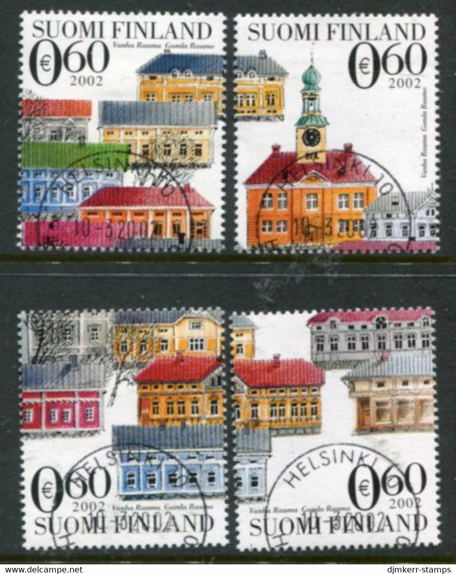 FINLAND 2002 Cultural Heritage Singles Ex Block Used.  Michel  1614-17 - Gebruikt