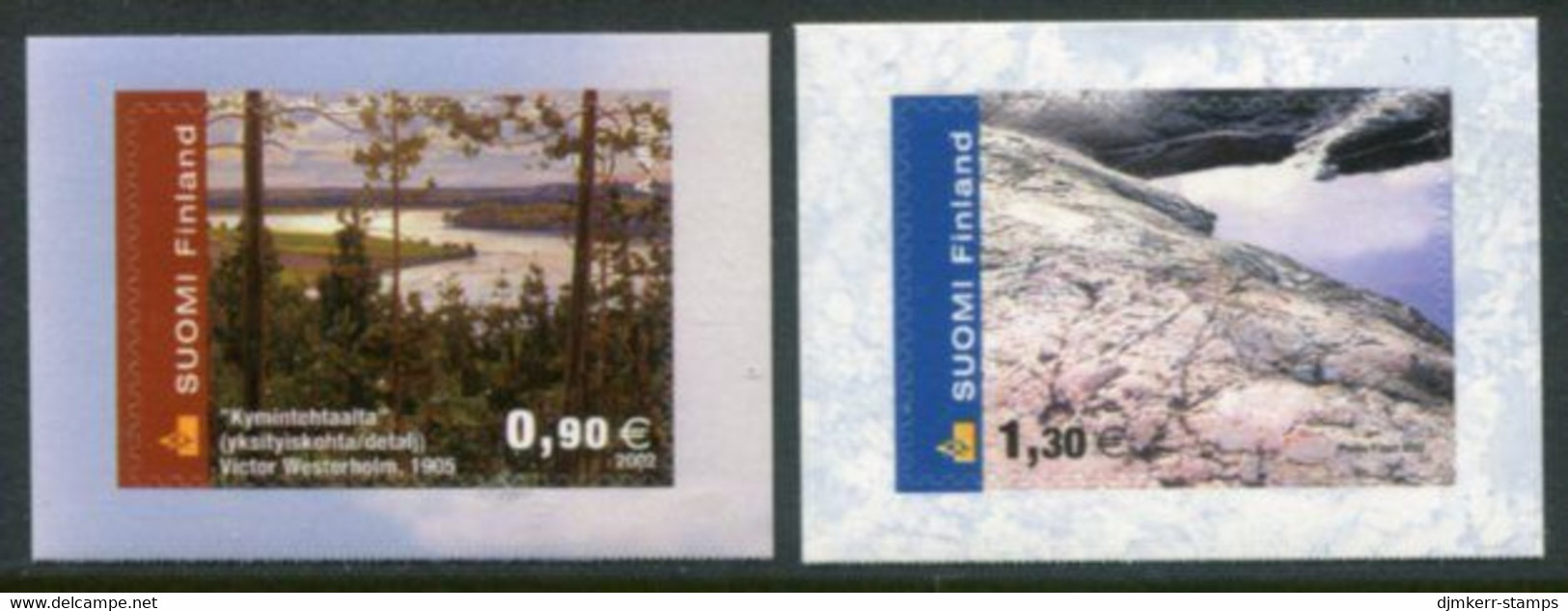 FINLAND 2002 Landscapes MNH / **. Michel  1605-06 - Unused Stamps