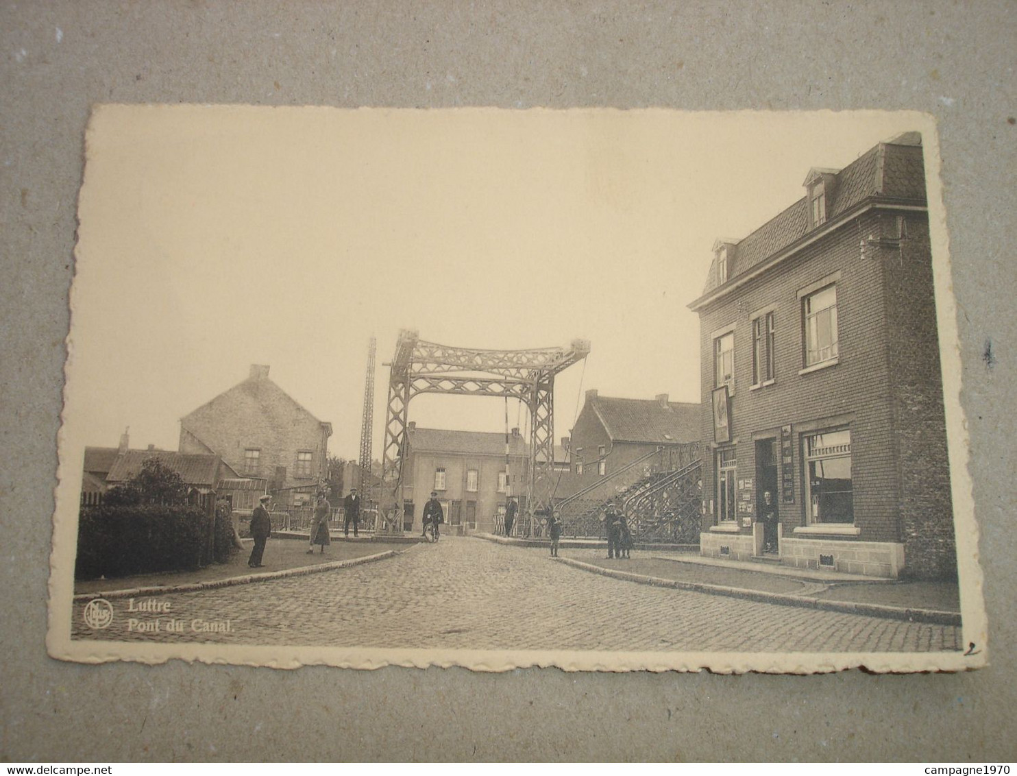 CPA - LUTTRE ( PONT A CELLES COURCELLES CHARLEROI ) - PONT DU CANAL ( 1953 ) - Pont-à-Celles