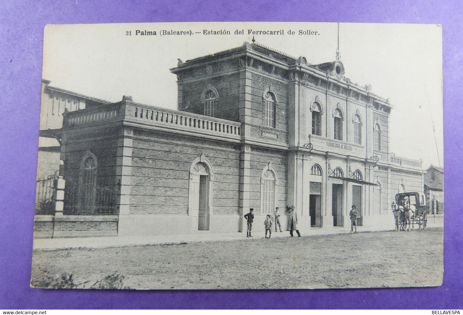 Palma Baleares Estacion Del Ferrocarril De Soller. Station Gare Spoorwegstation - Palma De Mallorca