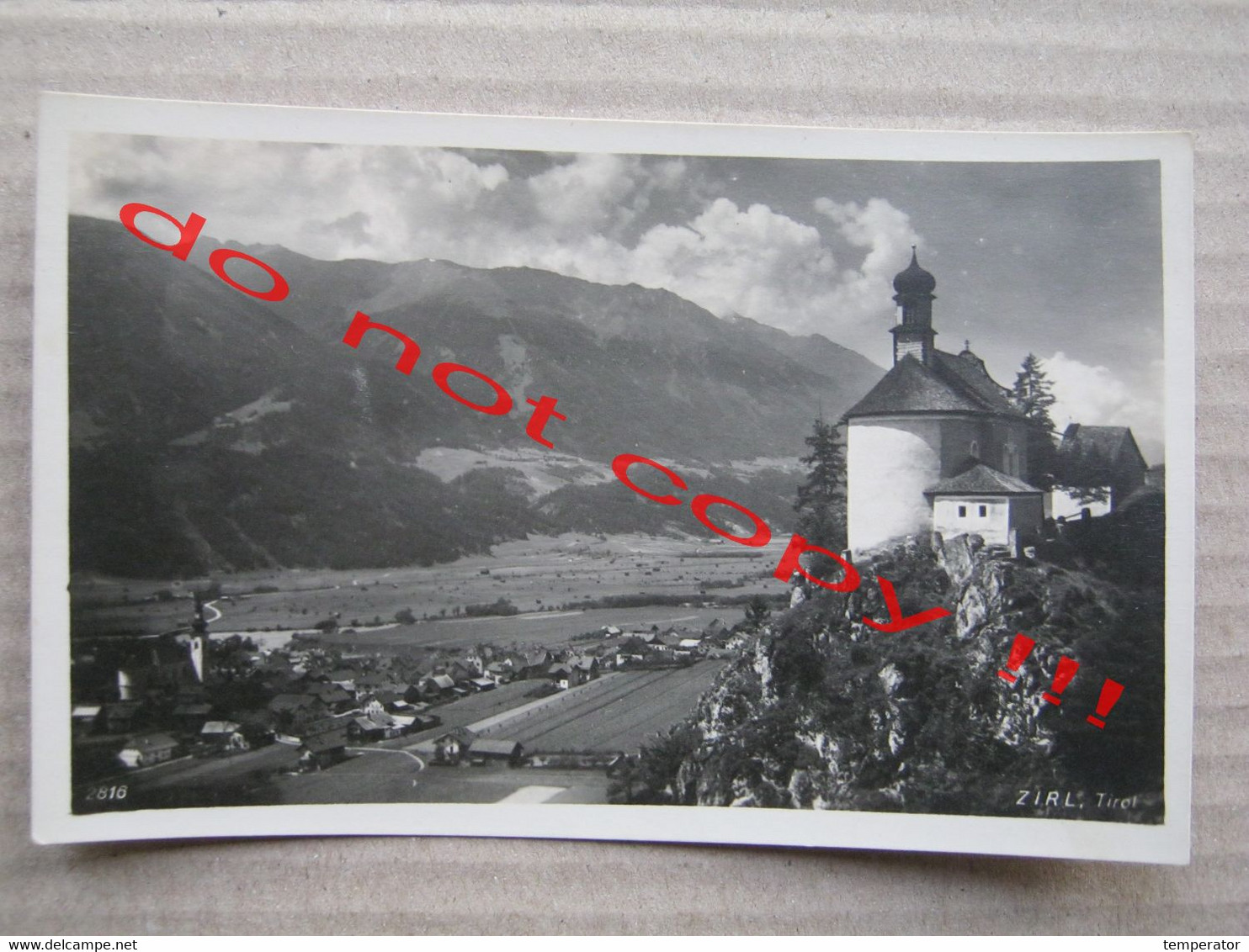 Austria / Tirol - Zirl - Gasthof U. Pension Steinbock - Bes. Carl U. Cilli Ratzberger ( ALPINER KUNSTVERLAG WILHELM ...) - Zirl
