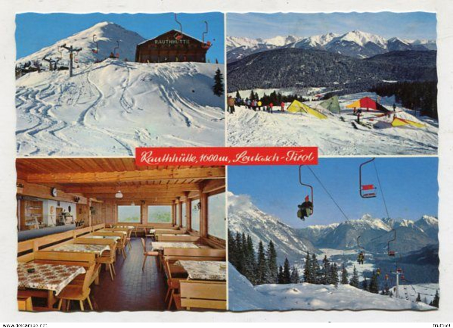 AK 054290 AUSTRIA - Leutasch . Rauthhütte An Der Bergstation Des Mundeliftes - Leutasch