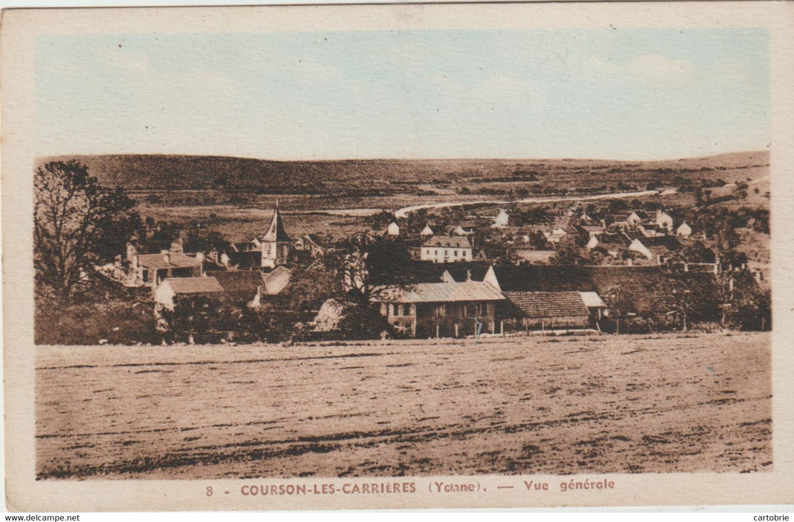 Dépt 89 - COURSON-LES-CARRIÈRES - Vue Générale - Courson-les-Carrières