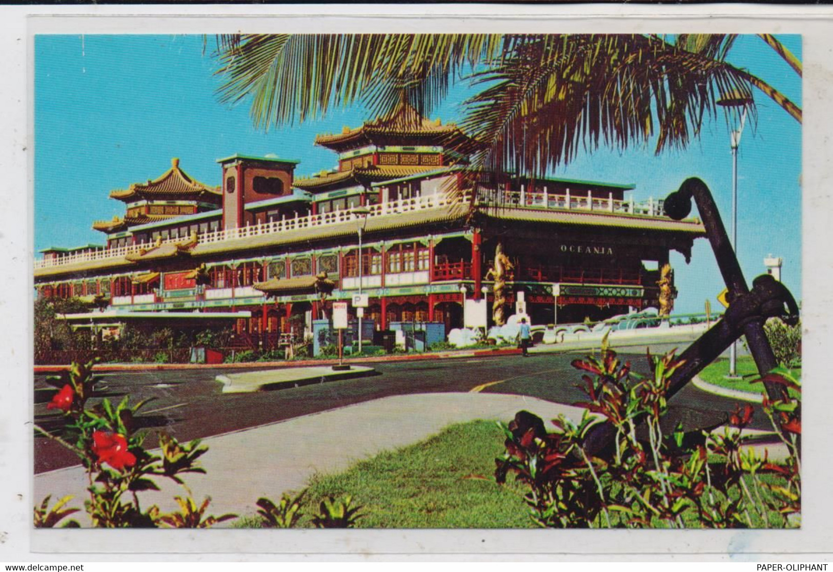 USA - HAWAII - HONOLULU, "OCEANIA", Floating Restaurant - Honolulu